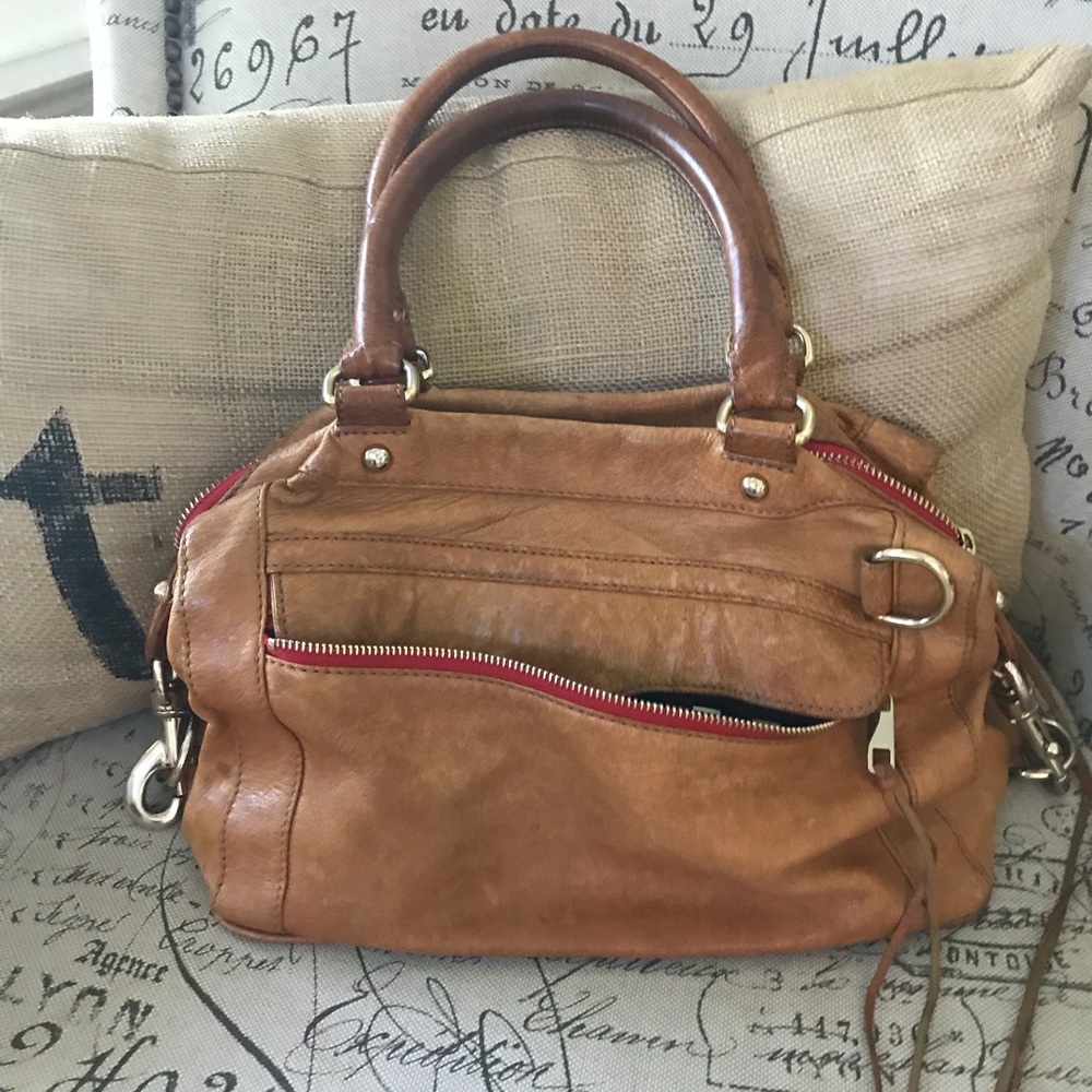 Rebecca minkoff brown leather purse💋
